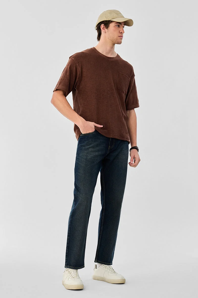 سنيتش Relaxed Fit Washed Jeans